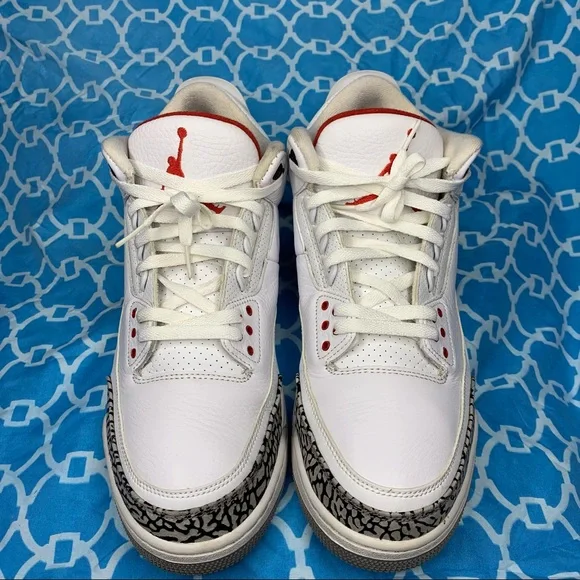 Nike Air Jordan Men's size 13 Hall Of Fame Retro Og triple white